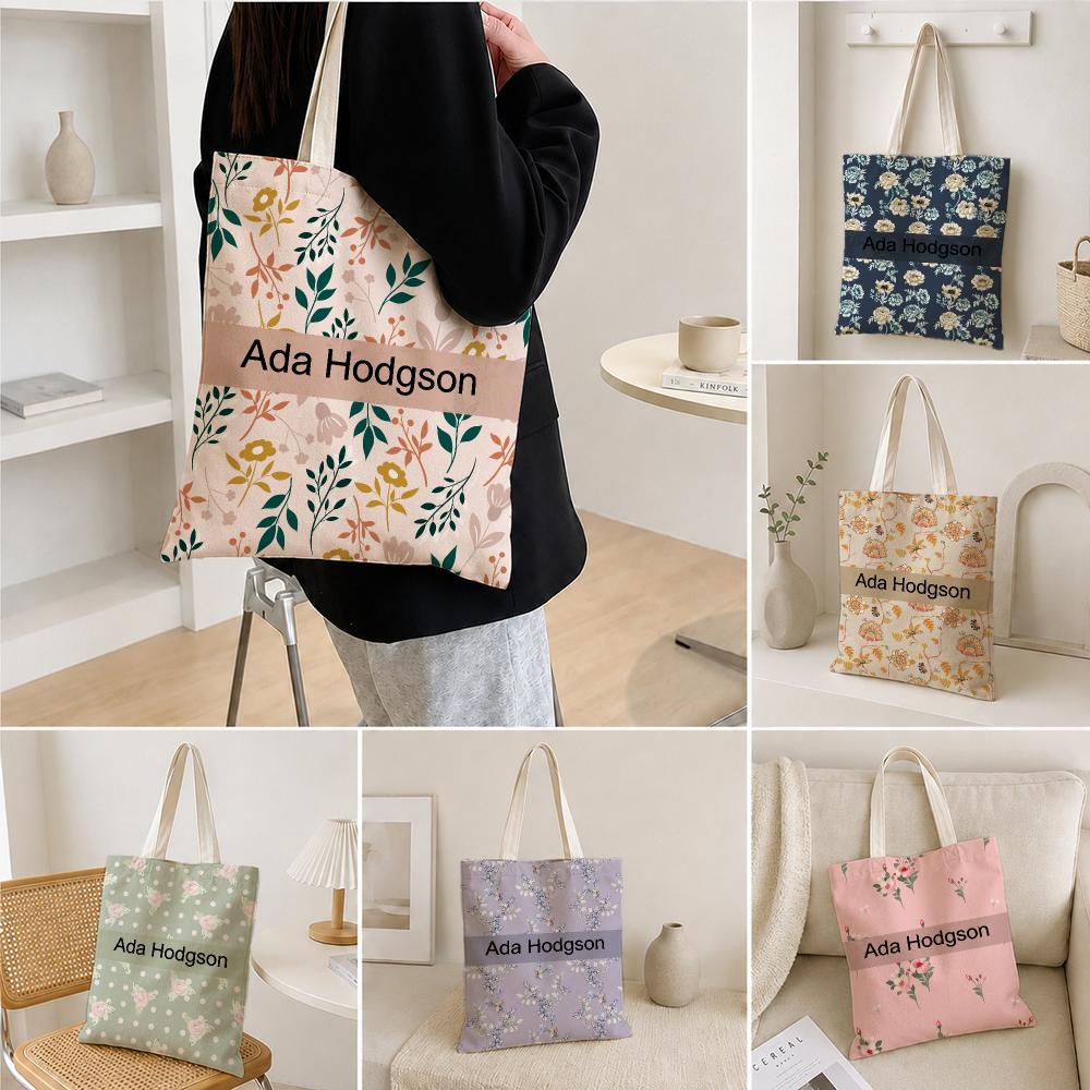 Streetwear Brand Bag - 디자이너 프린트 캔버스 토트백, 브랜드: 아다
