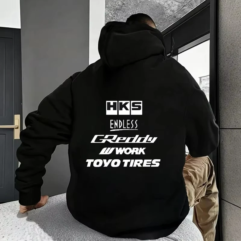 Streetwear Brand List - JDM 자동차 레이싱 브랜드 로고가 프린트된