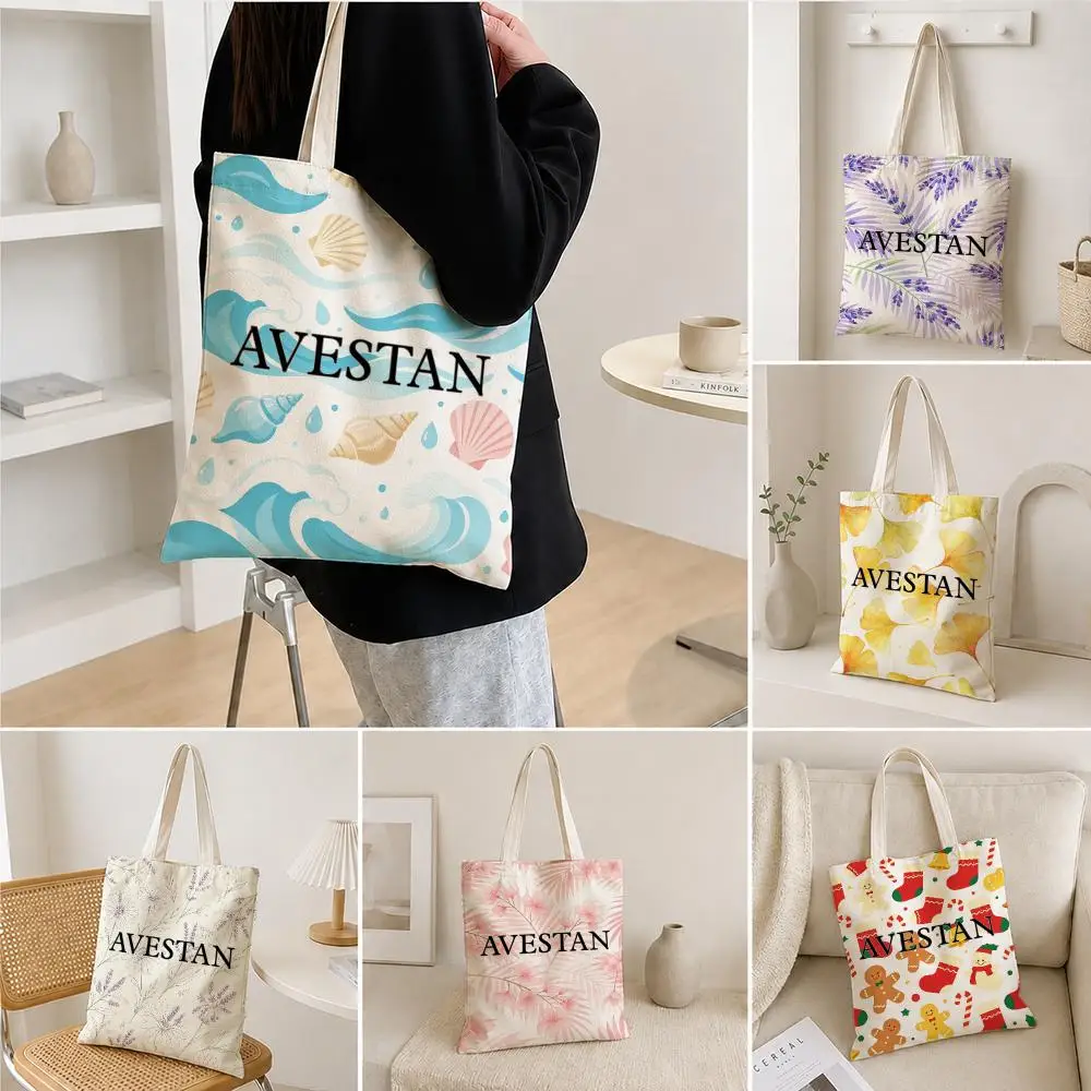 Streetwear Brand Bag - 디자이너 프린트 캔버스 토트백, 아베스탄(Avestan) 브랜드,