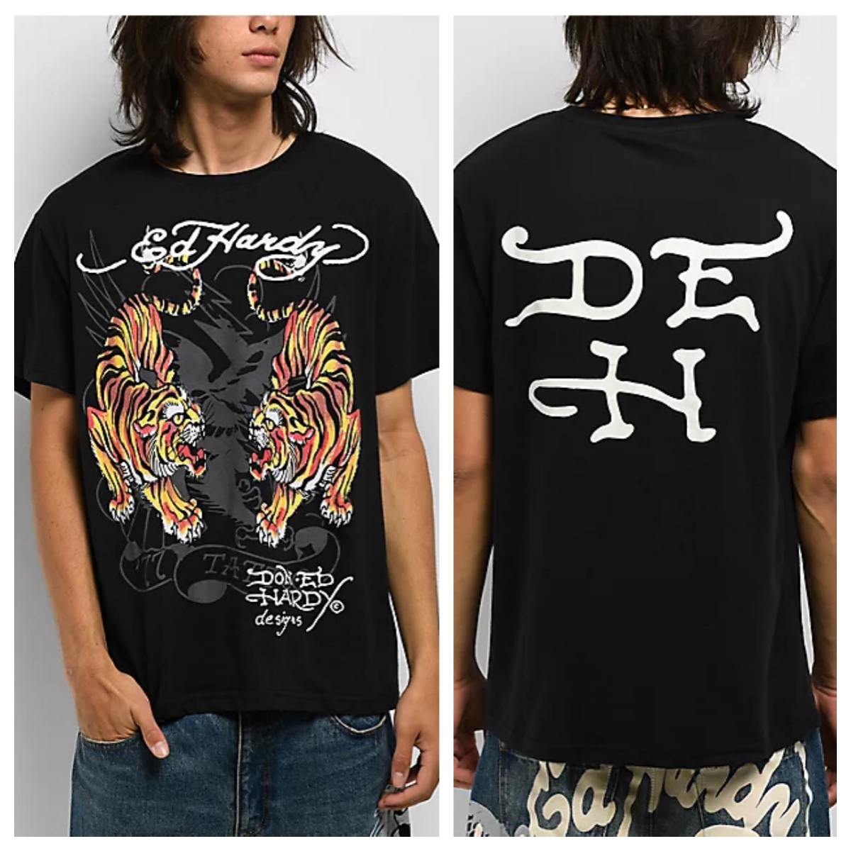 Tigers Ed Tattoo Art Street 트렌 - Women Streetwear Brand 리뷰 및 가격