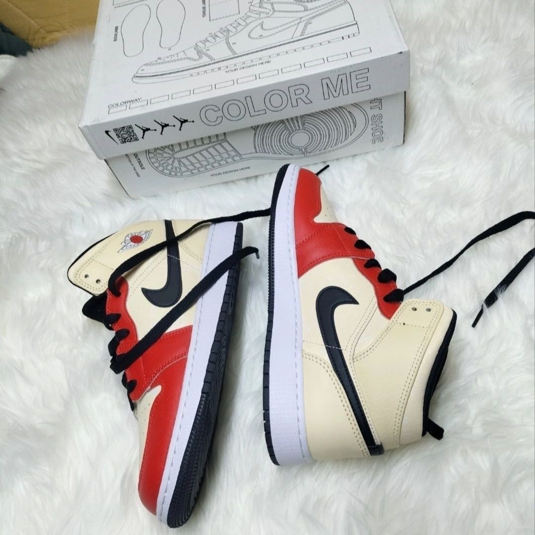나이키 에어 조던 1 미드 DV7012-100 남성 여 - Jordan 1 Retro Lace 리뷰 및 가격