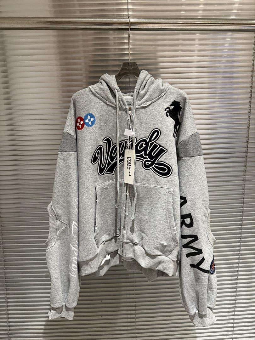 패션 브랜드 25FW 콜라보 지퍼업 후드티 빈티지 디스 - Streetwear Brand Collabs 리뷰 및 가격