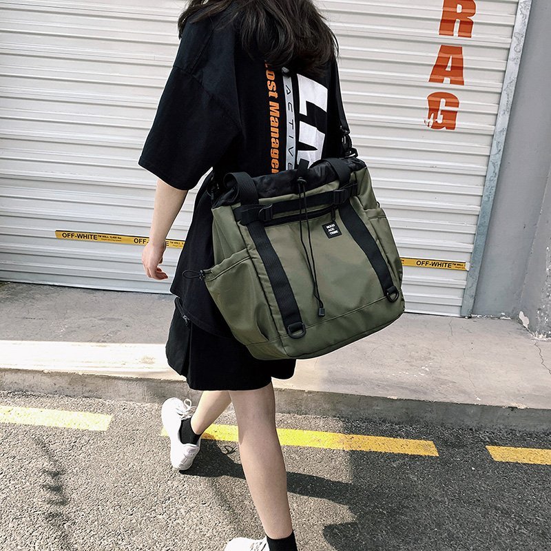 남성용 나일론 방수 메신저 백, 큰 숄더백, 유명 디자 - Streetwear Brand Bag 리뷰 및 가격