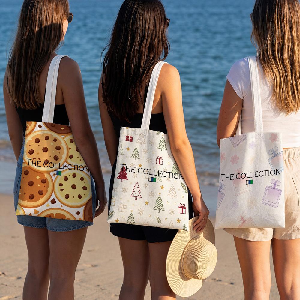 디자이너 프린트 캔버스 토트백, 브랜드: THE Col - Streetwear Brand Bag 리뷰 및 가격
