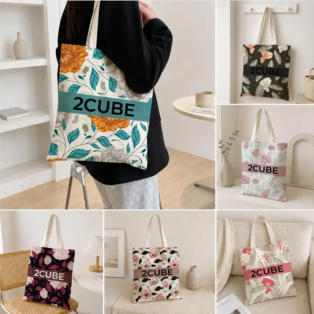 디자이너 프린트 캔버스 토트백, 2CUBE 브랜드, 트 - Streetwear Brand Bag 리뷰 및 가격