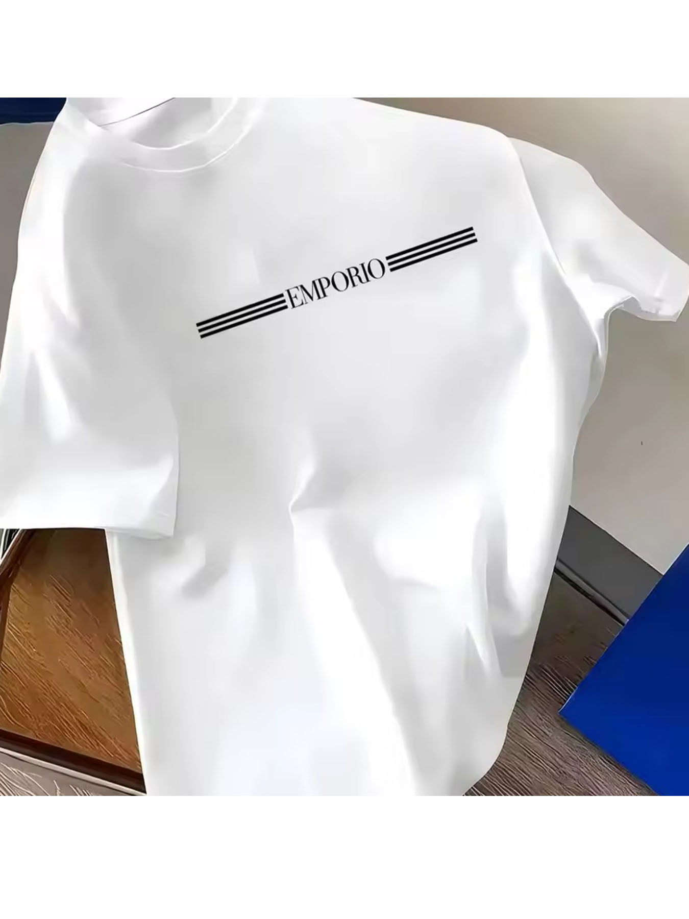남성용 럭셔리 브랜드 레터 프린트 티셔츠, 100% 순 - Streetwear Brand Marketing 리뷰 및 가격